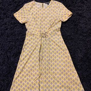 Banana Republic A-Line Lemon Dress